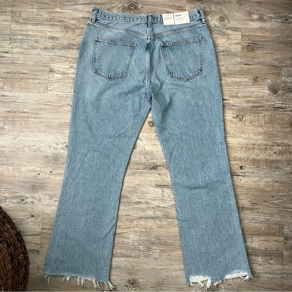 Agolde Mid Rise Relaxed Bootcut Jeans - Picture 9 of 10
